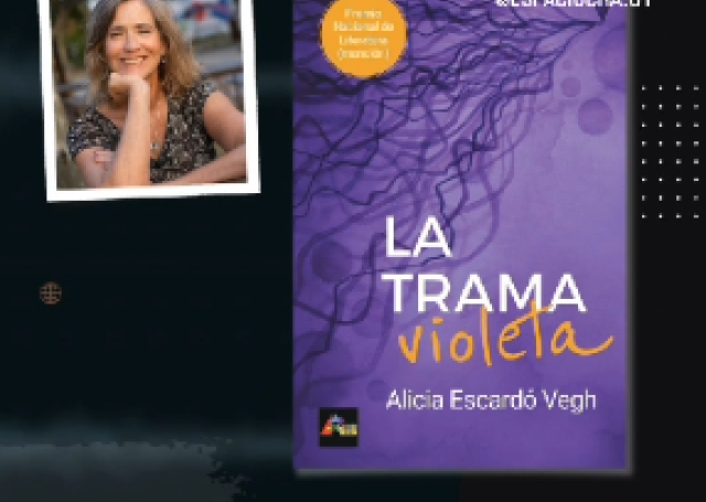 Presentación del libro: La Trama Violeta