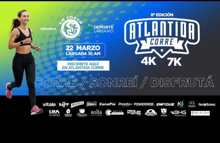 Atlántida Corre 4k y 7k