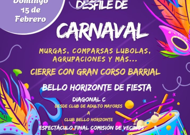 Desfile de Carnaval en Bello Horizonte