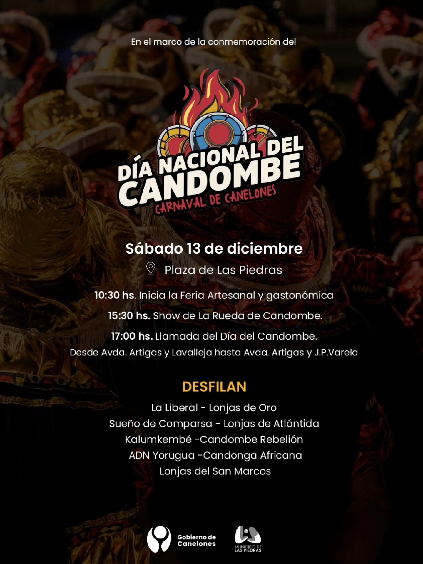 Día Nacional del Candombe en Las Piedras