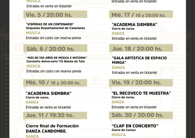 Diciembre en el Politeama