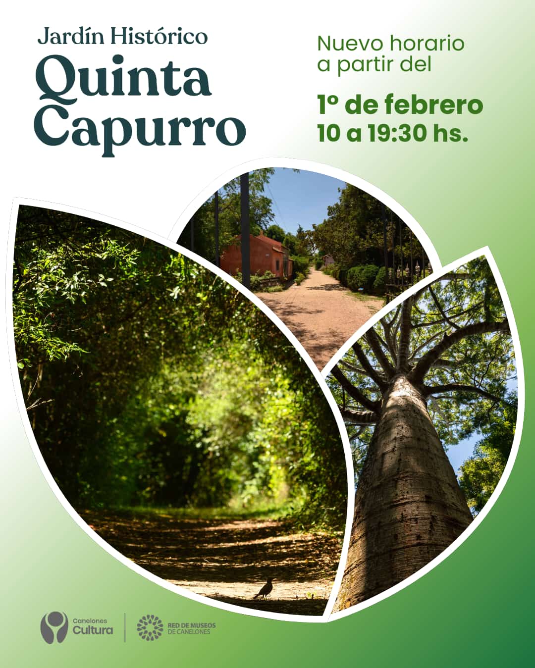 Horario de verano en Quinta Capurro