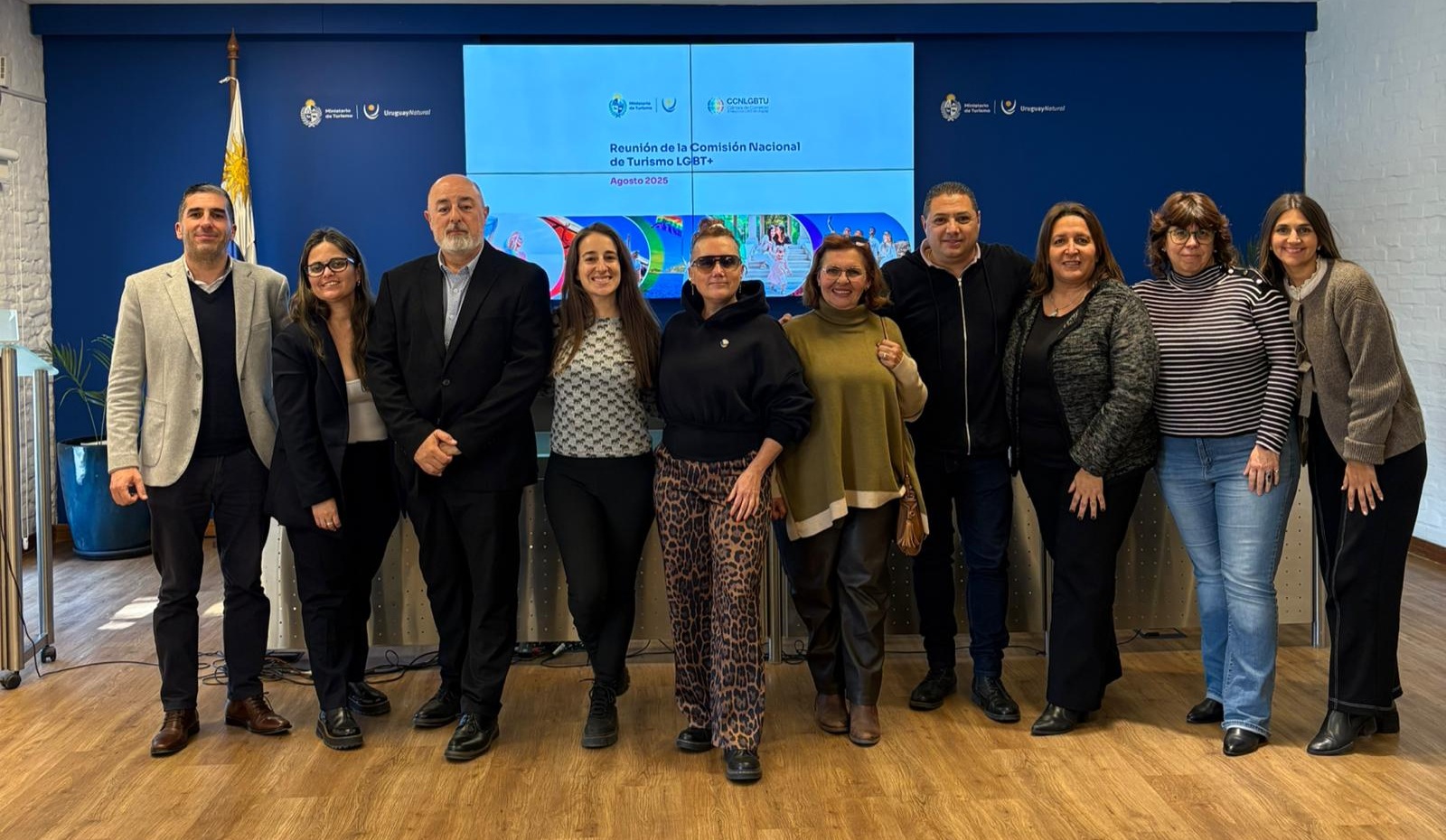 Turismo Canelones en reunión de la Comisión Nacional de Turismo LGBT