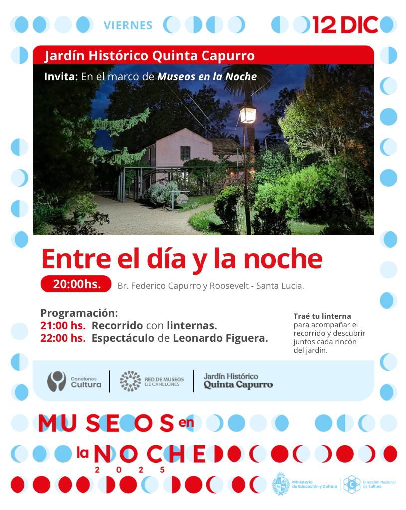 Museos en la Noche en Quinta Capurro