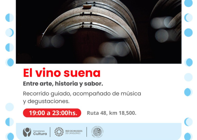 Museos en la Noche en el Museo de la Uva y el Vino