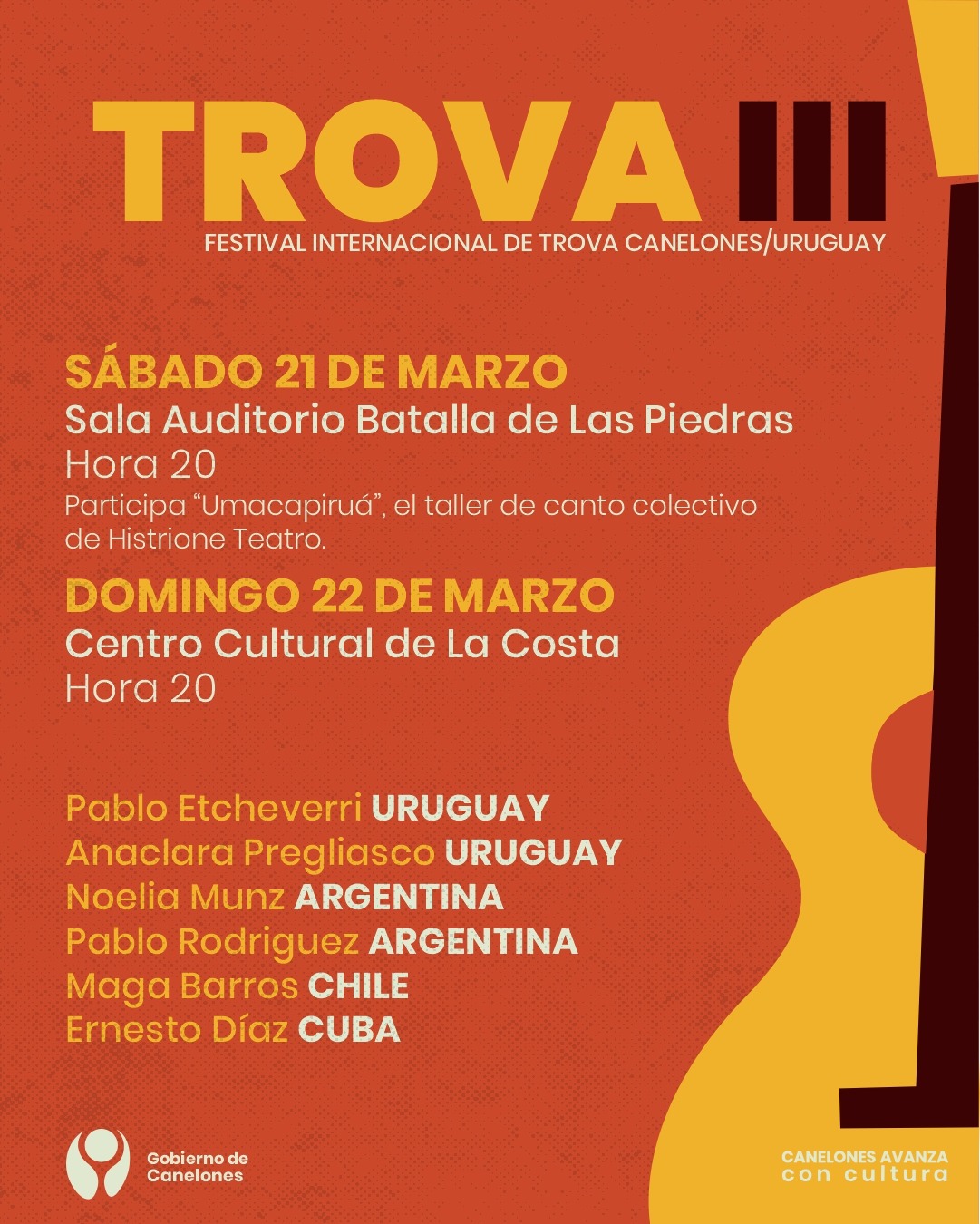 Trova III (Festival internacional de Trova Canelones / Uruguay)