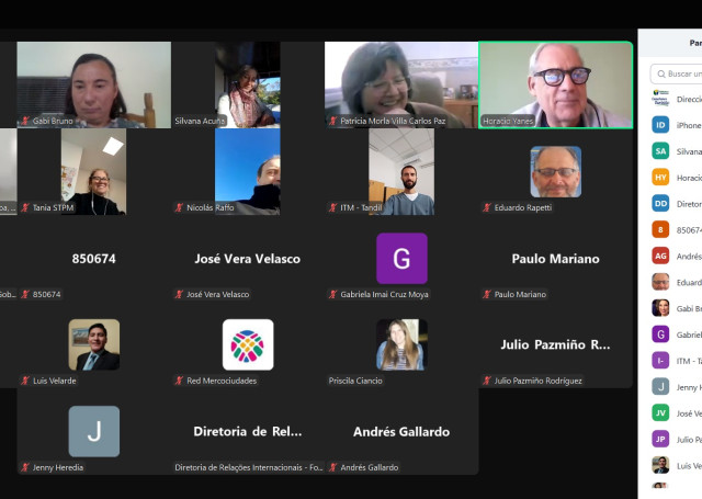 Canelones Turismo coordinó reunión mensual de Turismo de Mercociudades 