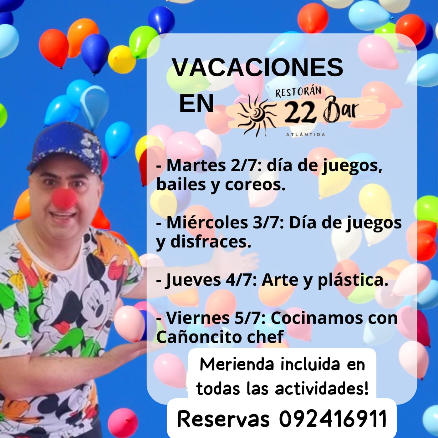 Vacaciones de Julio