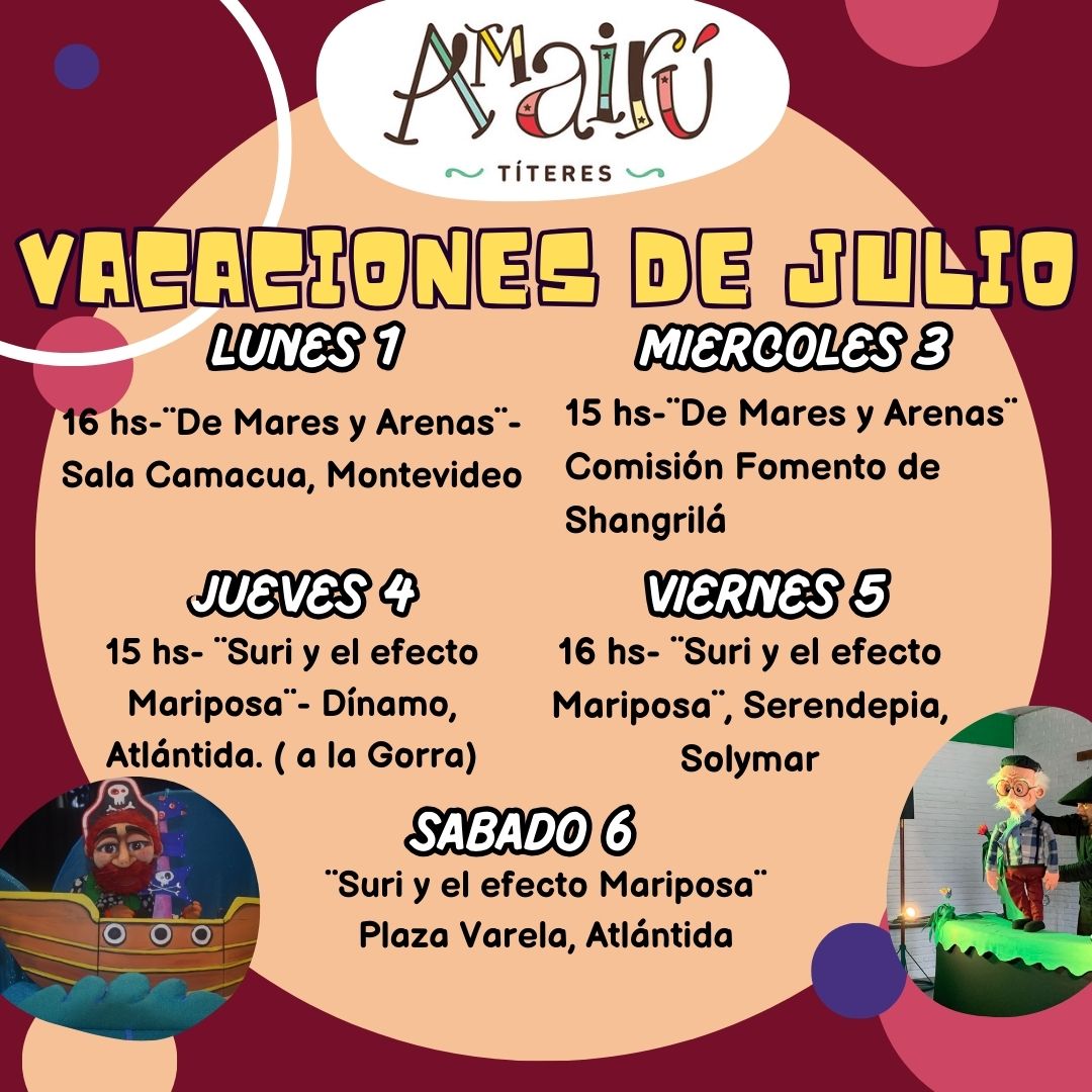 Vacaciones de Julio